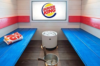 В Финляндии открылся Burger King с сауной