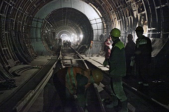 Пять станций второго кольца московского метро откроют в 2017 году