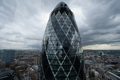 Лондонский небоскреб «Огурец» выставлен на продажу