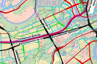 Северный дублер Кутузовского проспекта построят к 2021 году